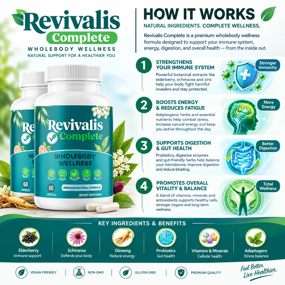 How Reviralis Complete works: immune support, energy, vitality and balance